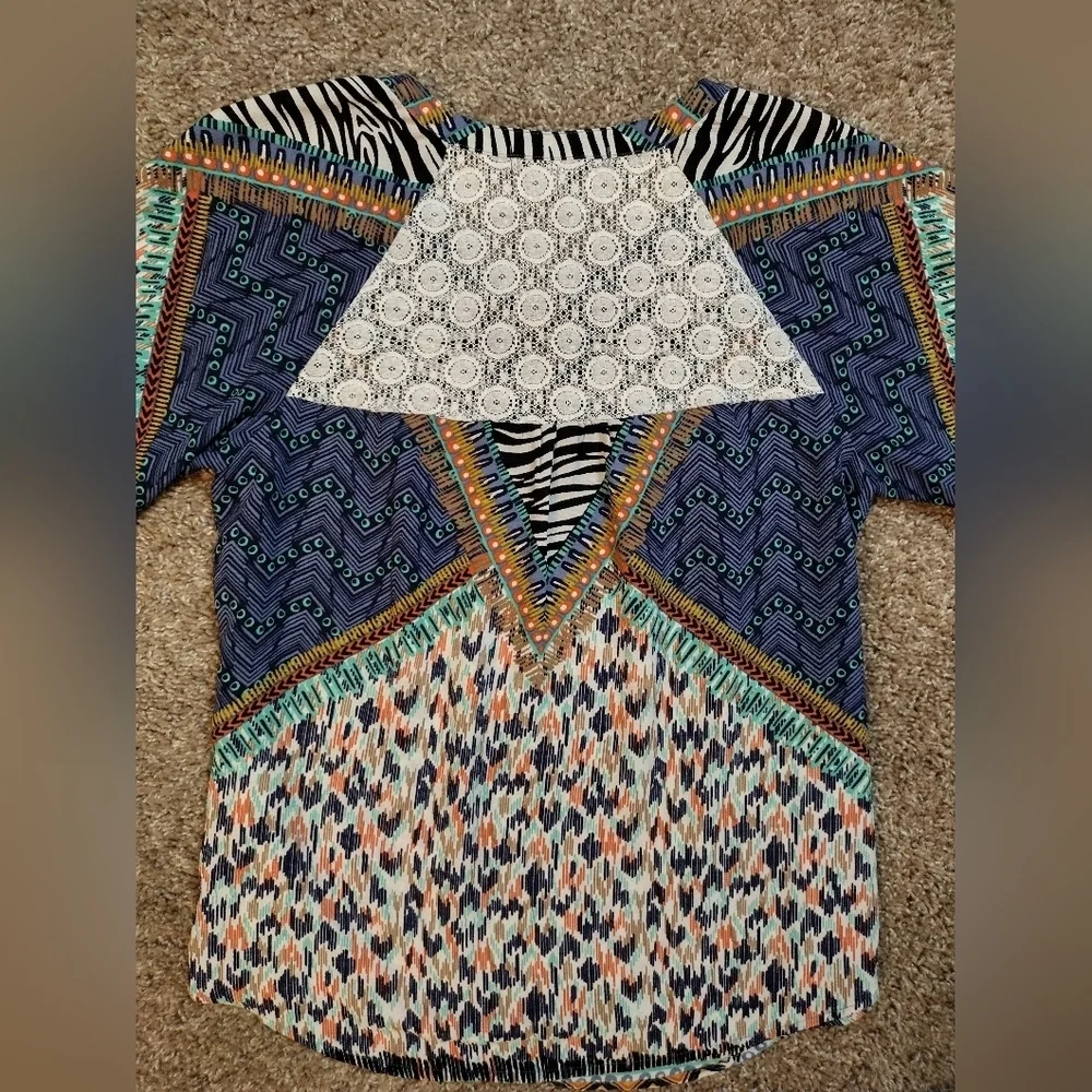 Figueroa & Flower Drawstring Blouse - Picture 9 of 12